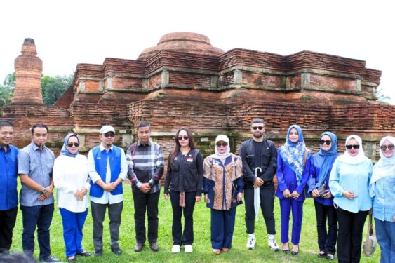 Utusan Khusus Presiden Zita Anjani Kunjungi Candi Muara Takus, Pesona Wisata Sejarah Kampar Kian Dilirik Pusat