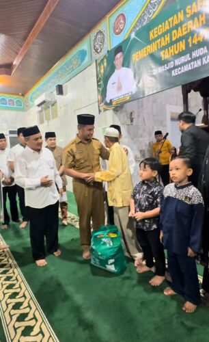 Safari Ramadan ke-7, Bupati Kampar Pererat Silaturahmi Bersama Masyarakat Sungai Tonang